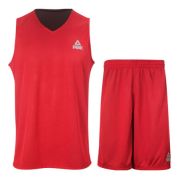 Форма баскетбольная PEAK (черно-красная)