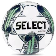 Мяч футзал. SELECT Futsal Master Shiny V22, р.4, Basic,32п,ПУ, руч.сш,бел-син-зел