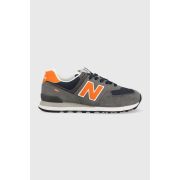 Кроссовки New Balance 574 Grey/Orange Male