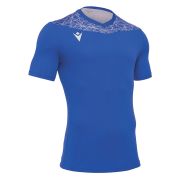 Футболка спортивная унисекс MACRON Nash, 100% полиэстер, синий