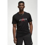 Футболка Air Jordan Alphabet Flying Man Logo Printing Round Neck