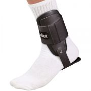 Бандаж шарнирный на голеностоп Lite Ankle Brace черный безразмерный