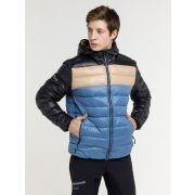 Куртка пуховая Igora light муж. (10020 чёрный/голубой) М