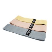 Набор эластичных петель TORRES, дл. 38 см, шир. 8 см, 3 жгута с разным сопротивлением