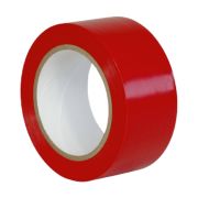 Лента клейкая для разметки (красная) 50мм*33м
