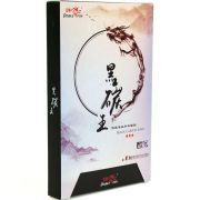 Ракетка для настольного тенниса Double Fish Black Carbon King Racket 3***, профессиональная, ITTF Ap