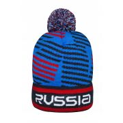 Шапка трикотажная (голубой/синий)