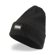 Шапка PUMA Ribbed Classic Cuff Beanie, 100% акрил, черный