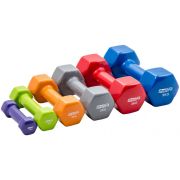 Гантель в виниловой оболочке PROFI-FIT, форма шестигранник/