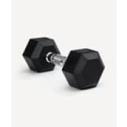 Гантель гексагональная STARFIT 6 кг, обрезиненная, черный