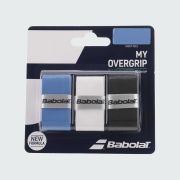 Овергрип Babolat MY GRIP 3шт, черно-голубо-белый