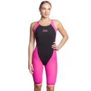 Женский стартовый костюм с открытой спиной MW Revolution women open back, Fuchsia
