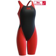 Женский старт. костюм с открытой спиной MW Revolution women open back, Red