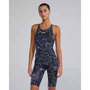 Гидрокостюм с открытой спиной TYR Thresher Hyperblitz Open Back (140, Серебристый)