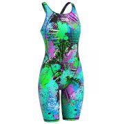 Женский стартовый костюм с открытой спиной Revolution S5, Azure