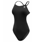 Купальник слитный TYR Durafast One Solid Cutoutfit (001Черный)