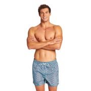 Шорты пляжные ARENA Fundamentals Allover Short, 100% полиэстер, голубой