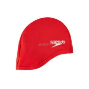 Шапочка д/плавания дет. SPEEDO Polyester Cap Jr красная полиэстер