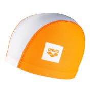 Шапочка д/плавания дет. ARENA Unix II Jr, ОРАНЖЕВО-БЕЛЫЙ, полиамид/эласт, 3 панели