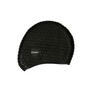 Шапочка д/плавания Torres Bobbles черный силикон