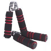 Эспандер кистевой TORRES пара, метал. пружина, мягкие ручки, черн-красный