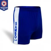 Шорты трикотажные д/борьбы Самбо (Цвет: Синий)