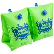 Нарукавники для плавания MAD WAVE (2-6 лет) зеленый