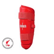 Защита голени Clinch Shin Guard Kick красная