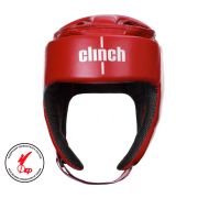 Шлем д/единоборств Clinch Helmet Kick красный